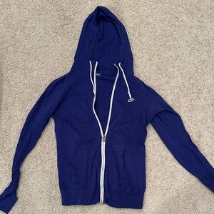 Nike Royal Blue Hoodie with White Accents